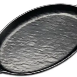 zido (Pack of 1) Exclusive Classical Designer Serving Platter for Multipurpose Use. Sizzler Tray image 2