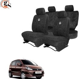Cotton Car Seat Cover For Maruti Zen Estilo-image-92