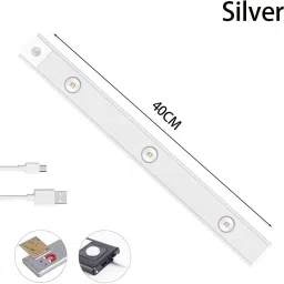 VOLTegIC Motion Sensor Light Strip Wireless 3 Modes Dimmable Light Motion Sensor Light image 4