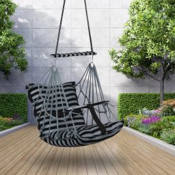 Cotton baby swing for Kids children chair jhula 1-6 Years Folding & Washable Swings-image-36