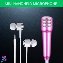 sacro Wired Microphone for Singing, Corded Karaoke Mic For all Smart PhonesK351 Microphone-picture-32