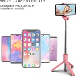 Ample Wings AW R1 Selfie Stick with Detachable Wireless Remote Tripod image 5