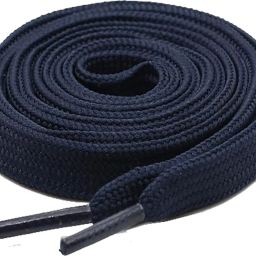 house of common Shoe Laces Flat Navy Blue 150cm shoe laces for Canvas Sneakers Blue shoes Shoe Lace-image-49