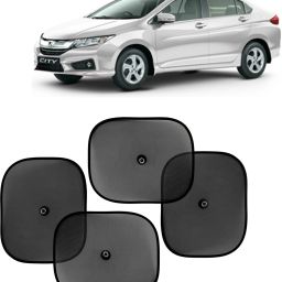 Side Window, Rear Window, Windshield Sun Shade For Honda City-0
