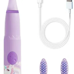 Obvie Electric Rechargeable Toothbrush for Kids, Comes with 3 Brush Heads And 5 Modes Electric Toothbrush-9