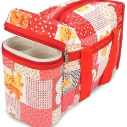Parachute Baby Bottle Cooler Bag | Cloth Bag-Blue Parachute Baby Bottle Cooler Cloth Bag-image-16
