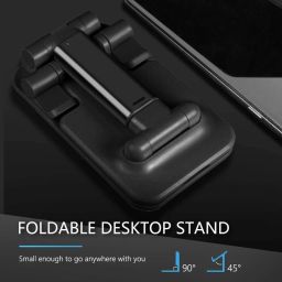 Bodoma Mobile Stand Holder Foldable Angle & Height Adjustable Mobile Stand Holder Mobile Holder image 4