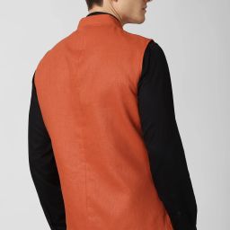 Self Design Men Waistcoat-image-101