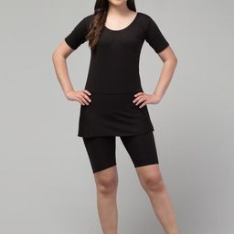 hirrux SWI Striped Women Swim-dress Black Swimsuit-picture-39