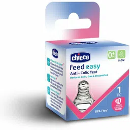 chicco Feed Easy Teat (0m+, Slow) (2 Pcs) - 100 ml-picture-37