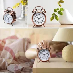 akky enterprise Analog-Digital Copper Clock image 5