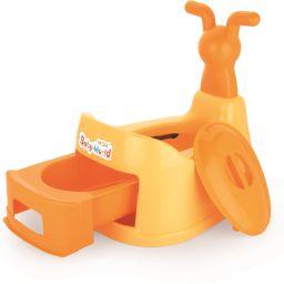 Toilet Trainer Baby Potty Seat Cartoon Face with Removable Tray & Closing Lid Baby World Baby Potty Seat Potty Seat-image-8