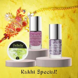 Nail Combo Kit ( Green Tea Nail Polish Remover Wipes, Tatiana Tassles Nail Polish, Flamboyant Florina Nail Polish)-32