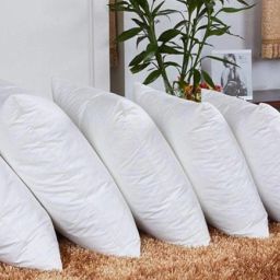 Polyester Fibre Solid Cushion Pack of 5-image-11