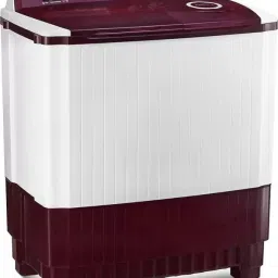 voltas beko by a tata product 14 kg Semi Automatic Top Load Maroon image 2