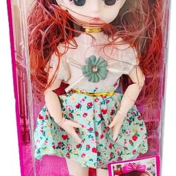 Alia Doll with Beautiful Trendy Dress and Long Hair with Cute Hair Bow for Kids-image-13