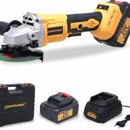 T32052 4inch 21V 8500rpm Cordless Angle Grinder With 3 Speed 2 Batteries Charger Angle Grinder-image-23