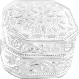 Pure silver sindoor dani/box for women, pooja items for home (wt. 15 grams) Silver-image-20