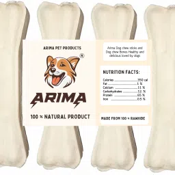 Dog chew bone 6 Inch 4 pcs Chicken Dog Chew-image-44