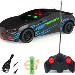 Famous Car Remote Control 3D with LED Lights, Chargeable-5