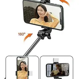 SANNO WORLD 3 in 1 selfie stick/tripod/monopod/with led light Tripod, Monopod image 2