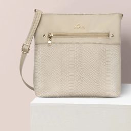 Beige Women Sling Bag - Medium SDGE810020N3-image-3