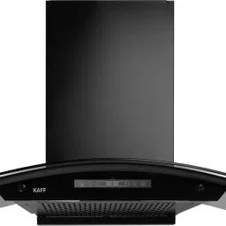 KEC 90A-DC BLDC Motor Curved Glass, Filterless, 9 Speed, Real Time Display Auto Clean Wall Mounted Black 1400 CMH Chimney-image-54
