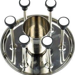 S.S GLASS & SPOON STAND Plastic Glass Holder-image-26