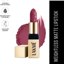 lakmé Rouge Bloom Powder Matte Bullet Pink Tulip 203-picture-37