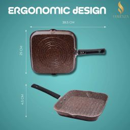 Grill Pan 38.5 cm diameter 0.5 L capacity-image-104