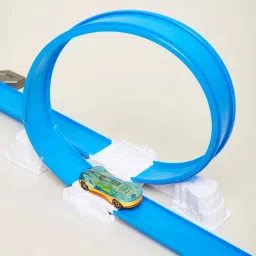 New Version Of Fun With Track Racer Car Toy Set Launcher Make 360° Spin Way Car-0