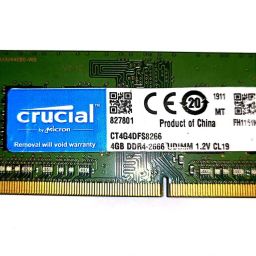 Crucial Crucial 4GB DDR4 2666Mhz RAM Laptop DDR4 4 GB (Single Channel) Laptop (4gb ddr4 laptop ram)-19