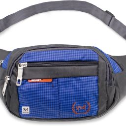 NFI essentials Fanny Pack Travel Handy Hiking Zip Camera Pouch Sport Designer Waist Pouch For Men & Women Waist Bag-35