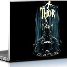 PIXELARTZ Laptop Skin - Thor Fan Art - HD Quality - 15.6 Inches Vinyl Laptop Skin Compatible for 15.6 inch-image-5