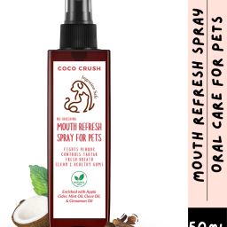 Mouth Refresh Spray for Pets | Teeth Cleaning, Fights Plaque & Tartar | Natural Pet Mouth Freshner-17
