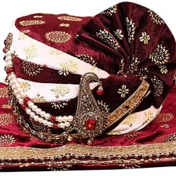RAM MURTI ENTERPRISES Self Design Pagri-image-31
