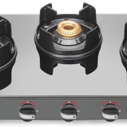 9 Years Warranty| 5G Designed Forged Brass Burner, LPG & PNG Compatible Deluxe Glass Manual Gas Stove-image-2