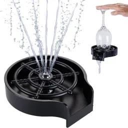 Automatic Glass Cup Rinser Kitchen Sink Baby Bottle Washer-image-92