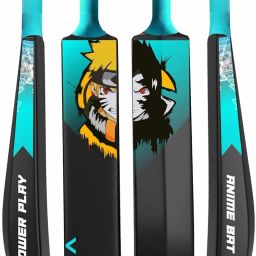 Anime Plastic Cricket Bat Full Size Bat (34" x4.5" inch) for All Age Group PVC/Plastic Cricket Bat For 15+ Yrs-image-29