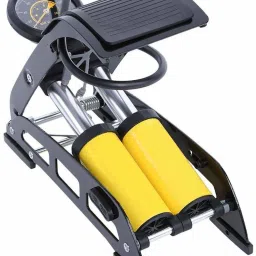 Aluminium Body Double Barrel High Pressure Air Foot Pump Car, Bicycle Pump Car, Bicycle, Motorcycle Pump-image-19