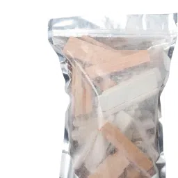 900gms natural earthy white and red mix thin slate chips billards chalk box-11