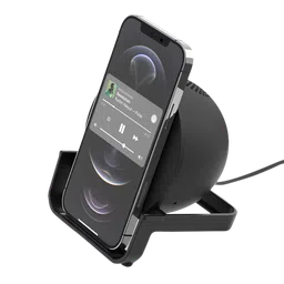 belkin AUF001zbBK 10W Wireless Charger for iPhone and Android (Versatile Stand, Black)-20