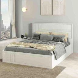 casacraft from pepperfry Casada Queen Size Bed With Full Hydraulic Storage In Pumic Grey Finish-picture-42