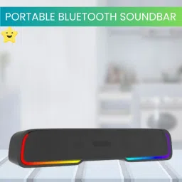 Clairbell AudioBar (PORTABLE HOME THEATER SOUNDBAR)Dynamic Thunder Sound With RGBLightR202 25 W Bluetooth Soundbar-picture-3
