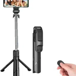 amesco tripod stand for mobile||multi-function Wireless Bluetooth XT-01 Selfie Stick with Remote Shutter Extendable Handheld Foldable Mini Tripod Stand for Smartphones3in1 Selfie Stick multi-function Wireless Bluetooth XT-01 Selfie Stick with Remote Shutter Extendable Handheld Foldable Mini Tripod Stand for Smartphones Monopod, Tripod, Tripod Ball Head, Tripod Bracket image 2