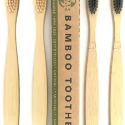 NatureFlex Wooden Brush Ultra Soft Toothbrush-image-3