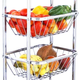 Stainless Steel Kitchen Trolley-image-75