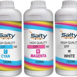 Salty DTF Pigment Ink Suitable for All Direct to Flim Printer All-in-One Versatile Black + Tri Color Combo Pack Ink Bottle-image-2