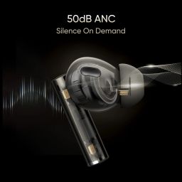 realme Buds Air 6 Pro with 50dB ANC, 360 Spatial Audio and upto 40 hours Playback Bluetooth Headset image 4