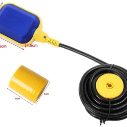 Divinext 5pc 250v Waterproof Cable Float Switch Micro switch Based Liquid Fluid Water Level Controller Float Switch/Water Level Regulator/ Liquid Switch With Adjustable Stopper Weight for Tank Pump Sump Pump Water Tank Square Head Cable Floating Switch Automatic Water Level Controller NO/NC Magnetic Sensor Floaty 5pc Wired Sensor Security System image 2
